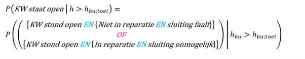 Definitie tweede term uit formule 2,